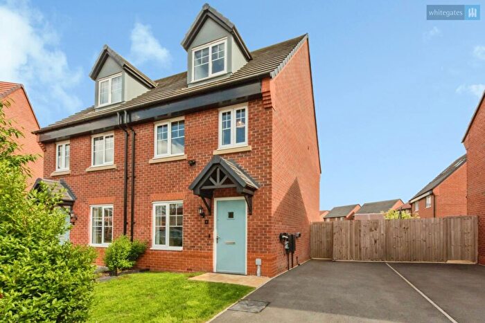 3 Bedroom Semi-Detached House For Sale In George Booth Grove, Henhull, Nantwich, Cheshire, CW5