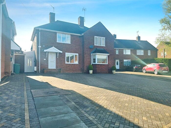 2 Bedroom Semi Detached House For Sale In Milton Road, Cannock, Staffordshire, WS11