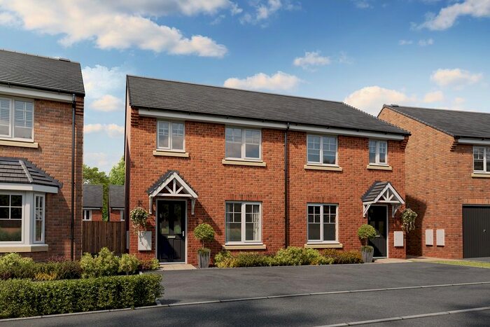 3 Bedroom Semi Detached House For Sale In "The Gosford - Plot " At Spring Wood Gardens, Flatts Lane, Normanby, Middlesbrough, TS6