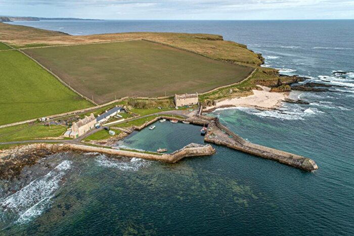 Land For Sale In Sandside Harbour, Reay, Caithness, Thurso, Scotland, KW14