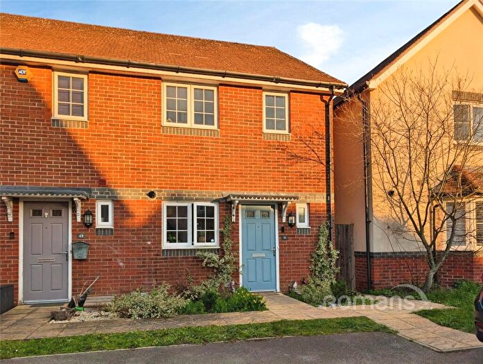 2 Bedroom Semi Detached House For Sale In Fawn Drive, Three Mile Cross, Reading, RG7
