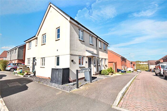 1 Bedroom End Of Terrace House For Sale In Post Coach Way, Cranbrook, Exeter, Devon, EX5