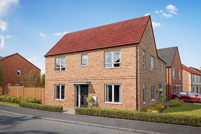 3 Bedroom Semi-detached House For Sale In "The Aynesdale - Plot " At Coniscliffe Park, Coniscliffe Road, Darlington, DL2