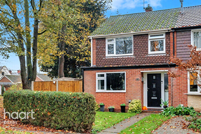 3 Bedroom End Of Terrace House For Sale In Dovecote Drive, Derby, DE72