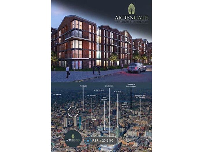 1 Bedroom Flat To Rent In William Street, Birmingham, B15