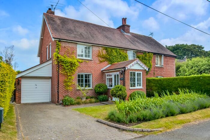 4 Bedroom Semi-Detached House For Sale In Upper Bullington, Sutton Scotney, Winchester, SO21