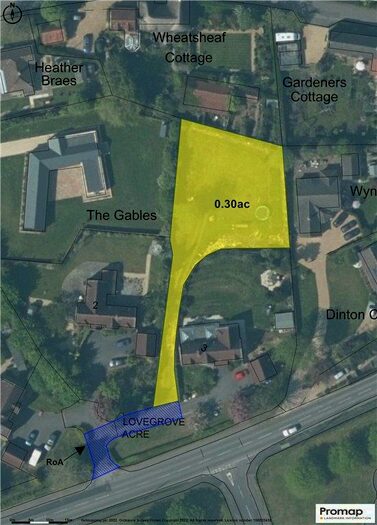 Plot For Sale In Lovegrove Acre, Dinton, Salisbury, Wiltshire, SP3