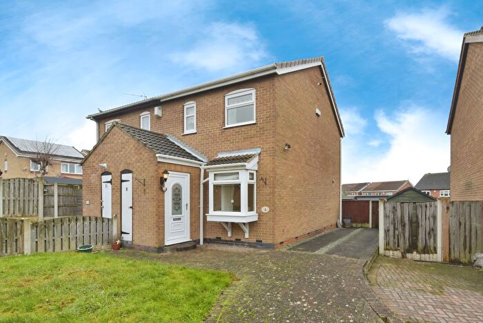 2 Bedroom Semi Detached House For Sale In Brecon Close, Sothall, Sheffield, S20