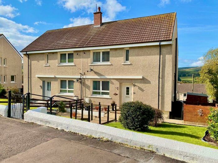 3 Bedroom Semi-Detached House For Sale In Ness Glen Road, Dalmellington, KA6