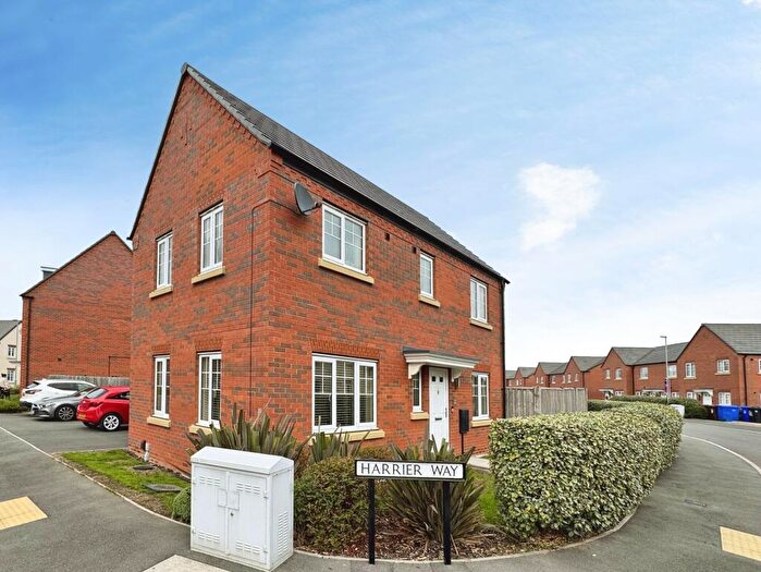 3 Bedroom Detached House For Sale In Osprey Drive, Branston, DE14