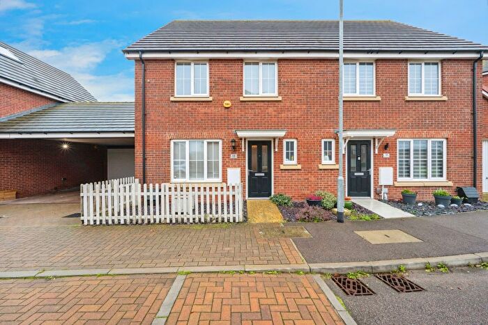 3 Bedroom Semi-Detached House For Sale In Harrier Leys, Bedford, Bedfordshire, MK42