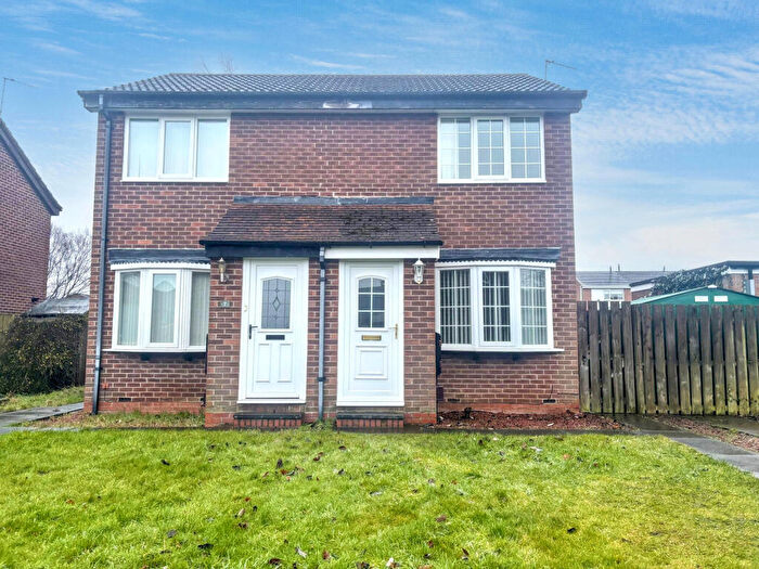 2 Bedroom Semi-Detached House To Rent In Lumley Court, Bedlington, Northumberland, NE22
