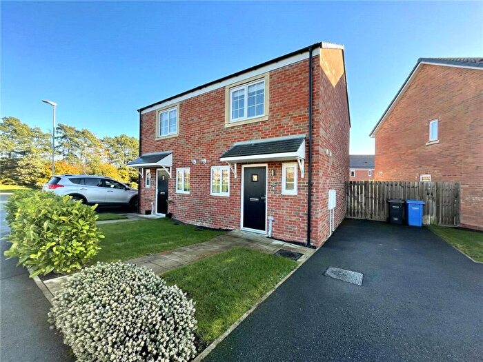 2 Bedroom Semi-Detached House To Rent In Burnholme Way, St Marys Park, Stannington, NE61