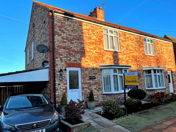 3 Bedroom Cottage To Rent In Main Street, Wheldrake, York, YO19