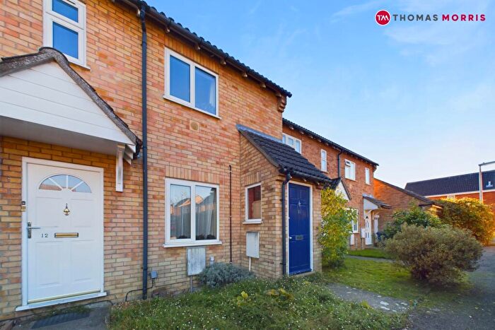 2 Bedroom Terraced House For Sale In Derwent Close, St. Ives, Cambridgeshire, PE27