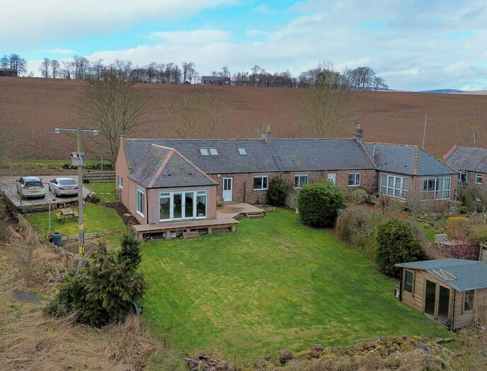 3 Bedroom Semi-Detached House For Sale In Tillytoghills Cottages, Fettercairn, AB30