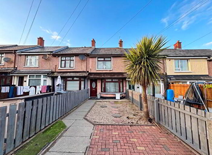 2 Bedroom Mid Terraced House For Sale In Strathroy Park, Belfast, BT14