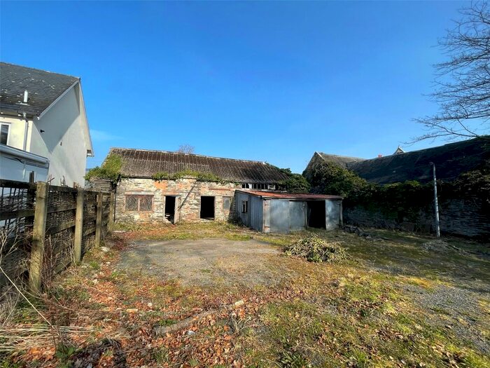 3 Bedroom Land For Sale In Y Plas, Heol Pentrehedyn, Machynlleth, Powys, SY20