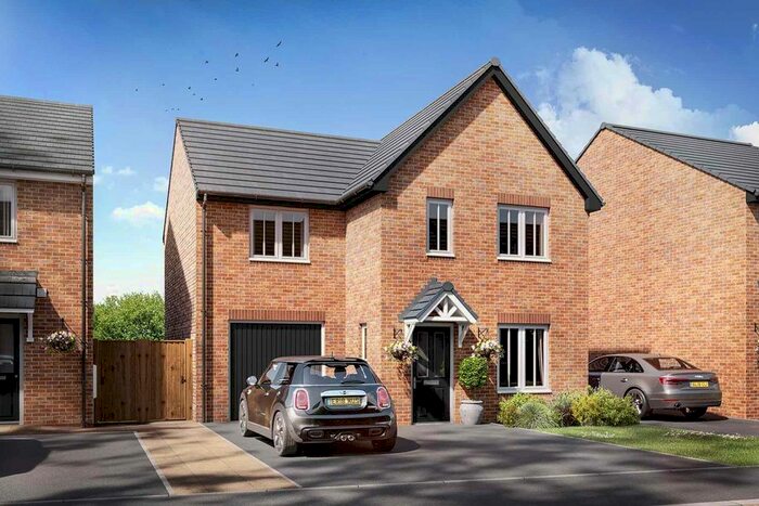 3 Bedroom Detached House For Sale In "The Amersham - Plot " At Windrower Close, Nuneaton, CV11