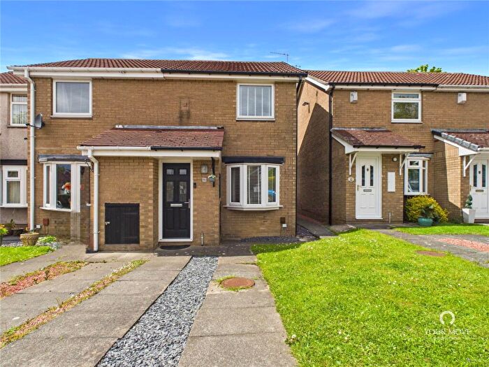 2 Bedroom Semi Detached House For Sale In Rosedale Court, Newcastle Upon Tyne, Tyne And Wear, NE5