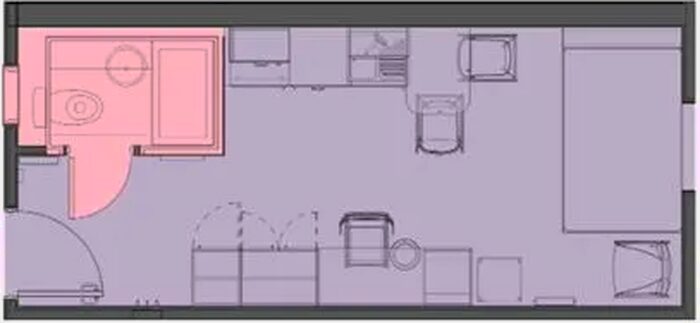 1 Bedroom Studio To Rent In Hanover Square, Newcastle Upon Tyne 3Np, United Kingdom, Newcastle Upon Tyne NE1