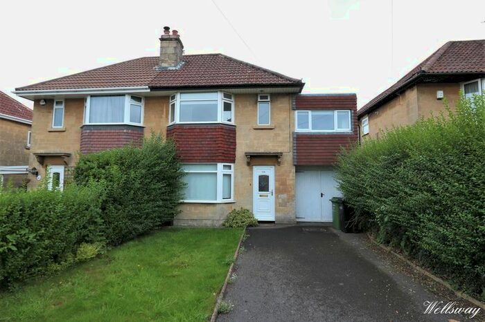3 Bedroom Semi-Detached House To Rent In Wellsway, Bath, BA2