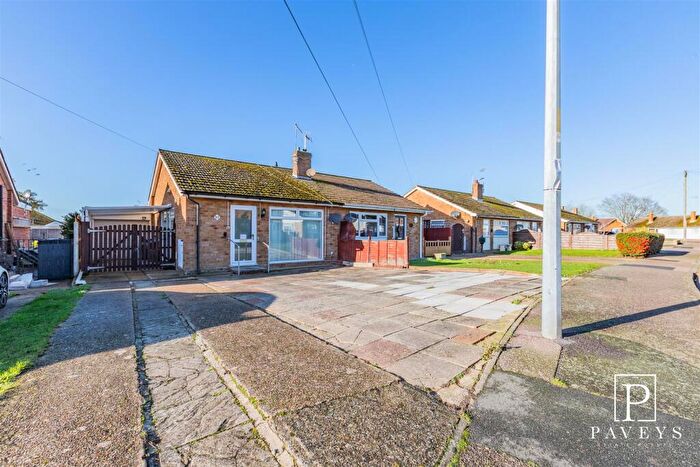 2 Bedroom Semi-Detached Bungalow For Sale In Manfield Gardens, St. Osyth, Clacton-On-Sea, CO16