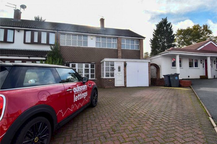 4 Bedroom Semi-Detached House To Rent In Highmoor Drive, Bartley Green, Birmingham, B32