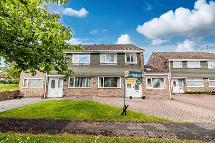3 Bedroom Semi-Detached House For Sale In Esher Court, Kingston Park, Newcastle Upon Tyne, NE3