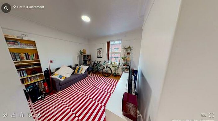 2 Bedroom Flat To Rent In Claremont Grove, University, Leeds, LS3