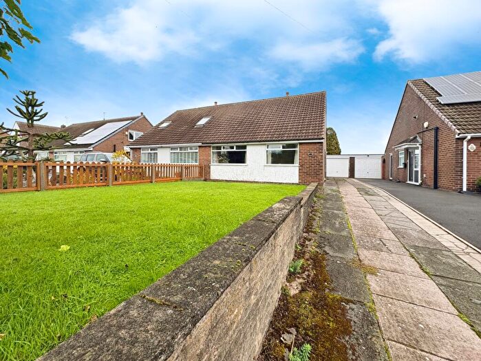 2 Bedroom Semi-Detached Bungalow For Sale In Old Butt Lane, Talke, Stoke-on-trent, ST7