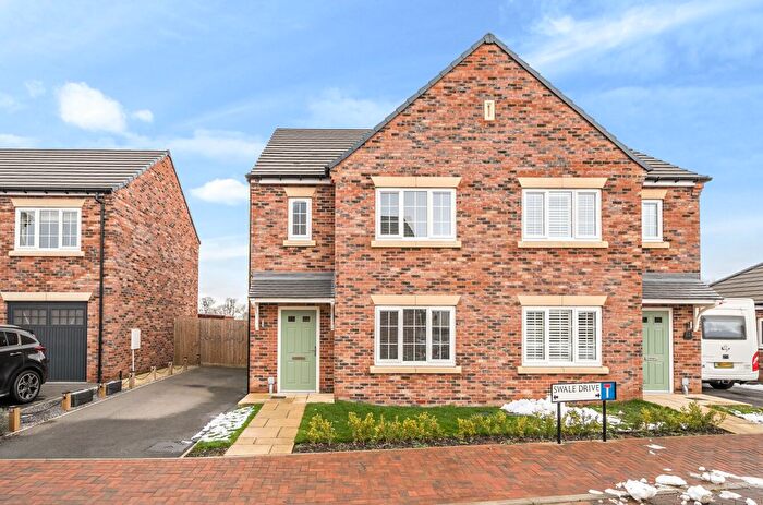 3 Bedroom Semi-Detached House For Sale In Swale Drive, Little Crakehall, Bedale, North Yorkshire, DL8