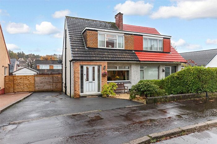 3 Bedroom Semi Detached House For Sale In Rossie Crescent, Bishopbriggs, Glasgow, East Dunbartonshire, G64