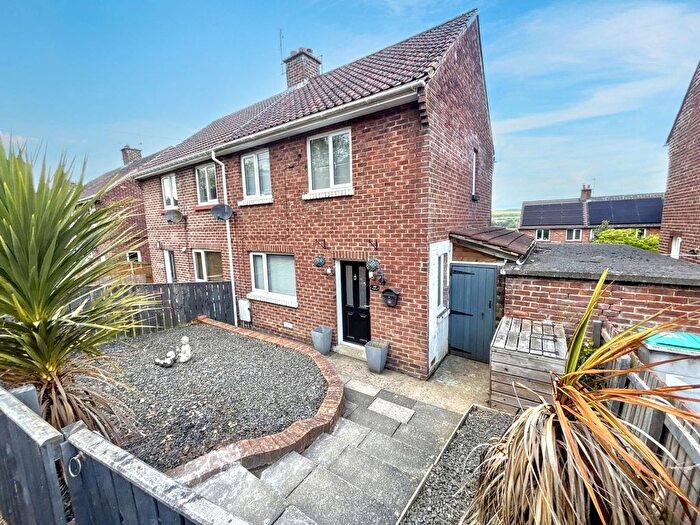 2 Bedroom Semi-Detached House For Sale In East Clere, Langley Park, Durham, DH7
