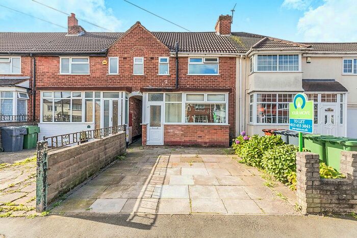 3 Bedroom Terraced House To Rent In Lyndon Road, Rubery, Rednal, B45