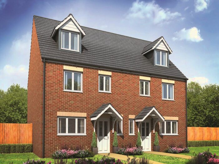 4 Bedroom Semi-Detached House For Sale In "The Kegworth" At Racecourse Road, Pershore, WR10