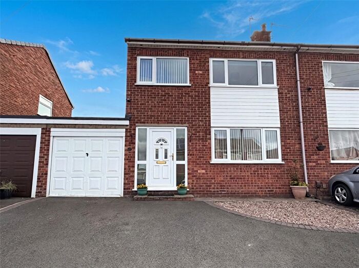 3 Bedroom Semi Detached House For Sale In Courtland Drive, Trench, Telford, Shropshire, TF2