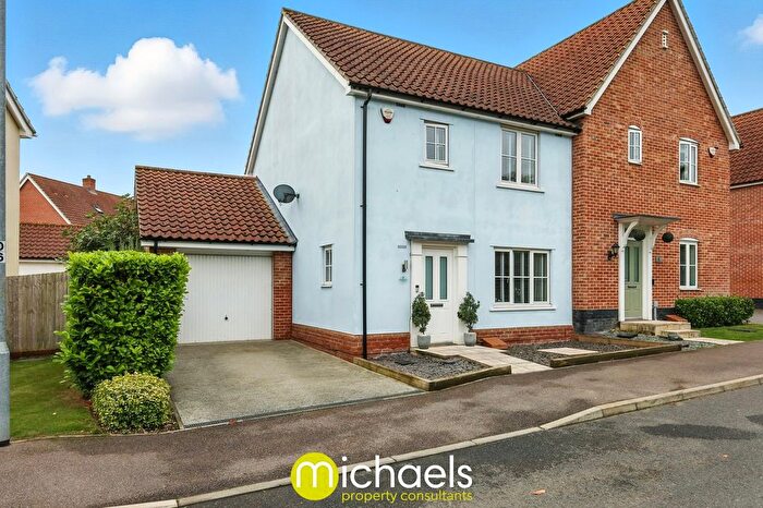Semi-Detached House For Sale In Butterfly Trail, Stanway, Colchester, CO3