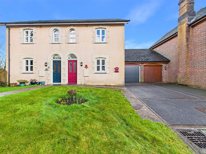 2 Bedroom Semi-Detached House For Sale In Menors Place, Holsworthy, Devon, EX22