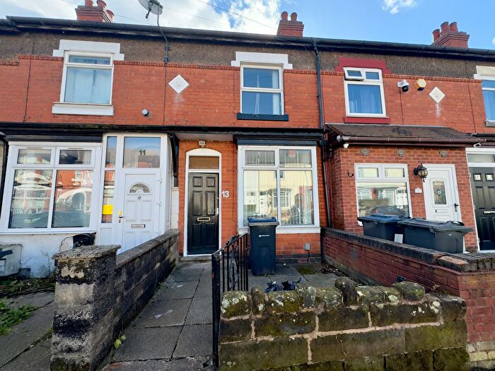 2 Bedroom Terraced House To Rent In Havelock Road, Birmingham, B11