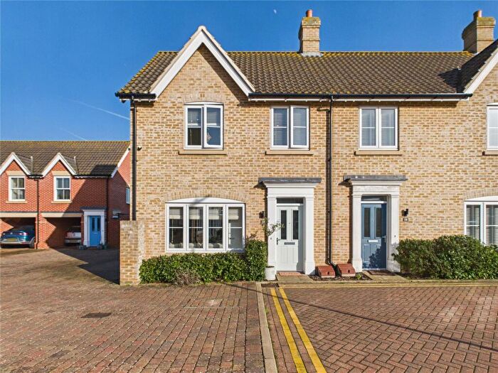2 Bedroom End Of Terrace House For Sale In Dorset Square, Lawford, Manningtree, Essex, CO11