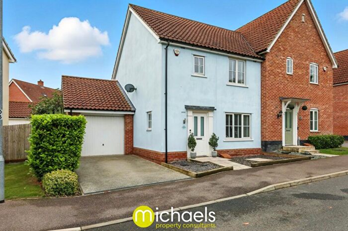 Semi-Detached House For Sale In Butterfly Trail, Stanway, Colchester, CO3