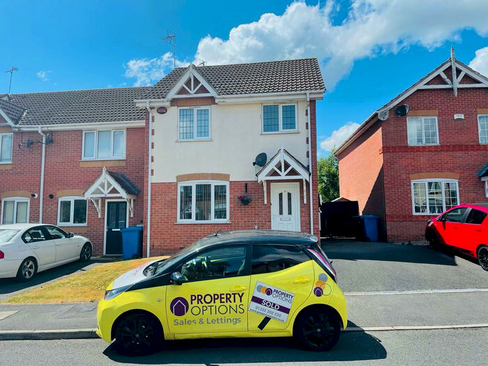 3 Bedroom End Of Terrace House To Rent In Meadowbrook Close, Littleover, Derby, DE23