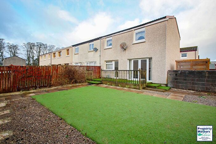 2 Bedroom End Of Terrace House For Sale In Balfour Court, Kilmarnock, KA3