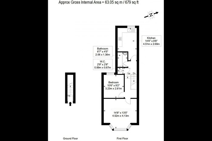 2 Bedroom Flat To Rent In Woodlands Park Road, London, N15