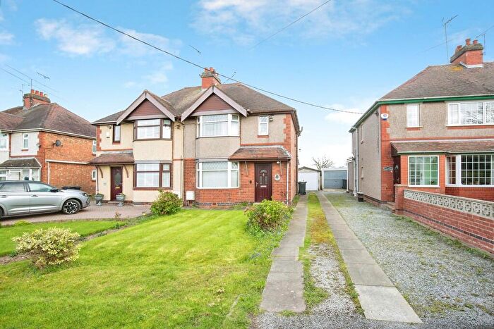 2 Bedroom Semi Detached House For Sale In Coventry Road, Bulkington, CV12