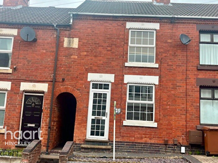 2 Bedroom Terraced House For Sale In Shilton Road, Barwell, LE9