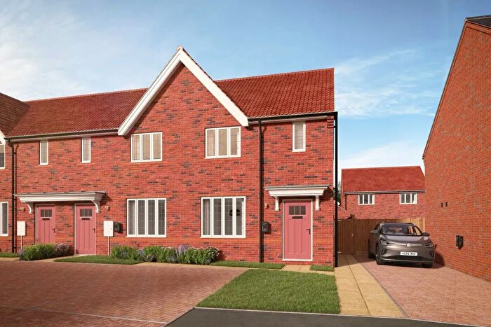 2 Bedroom End Of Terrace House For Sale In "The Dekker" At Beyton Road, Thurston, Bury St. Edmunds, IP31