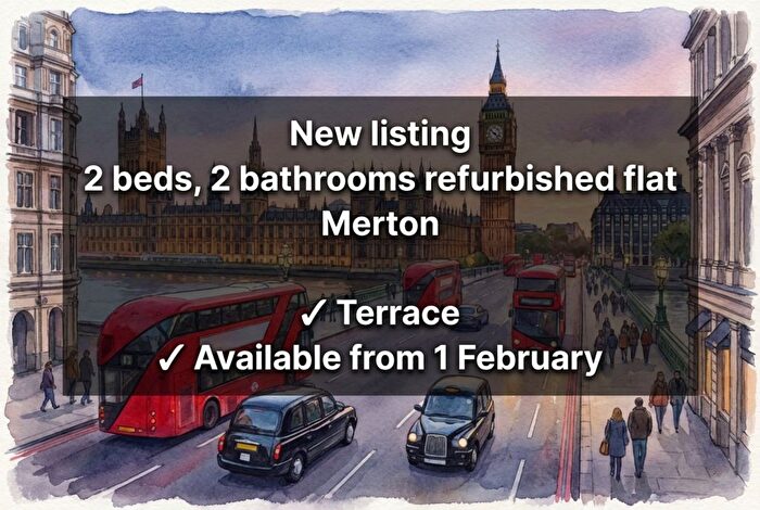 2 Bedroom Flat To Rent In Station Road, London, SW19