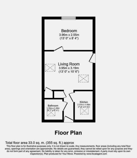 1 Bedroom Flat To Rent In Baughurst Road, Baughurst, RG26